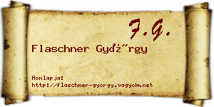 Flaschner György névjegykártya